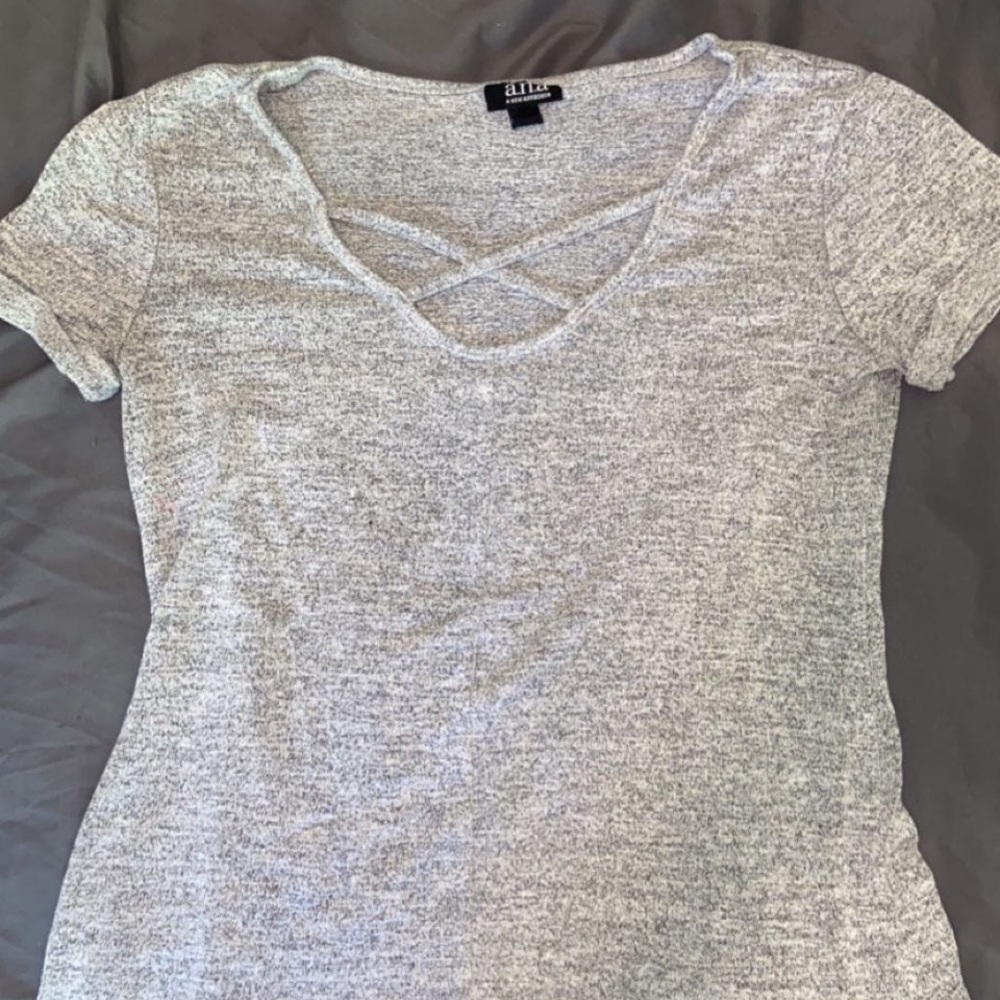 Blue/gray shirt
